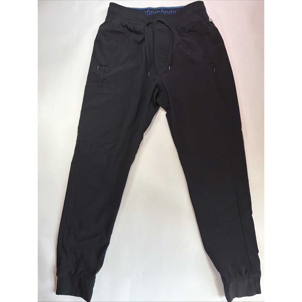 Cherokee Infiniti Men’s Jogger Scrub Bottom Black Size Medium